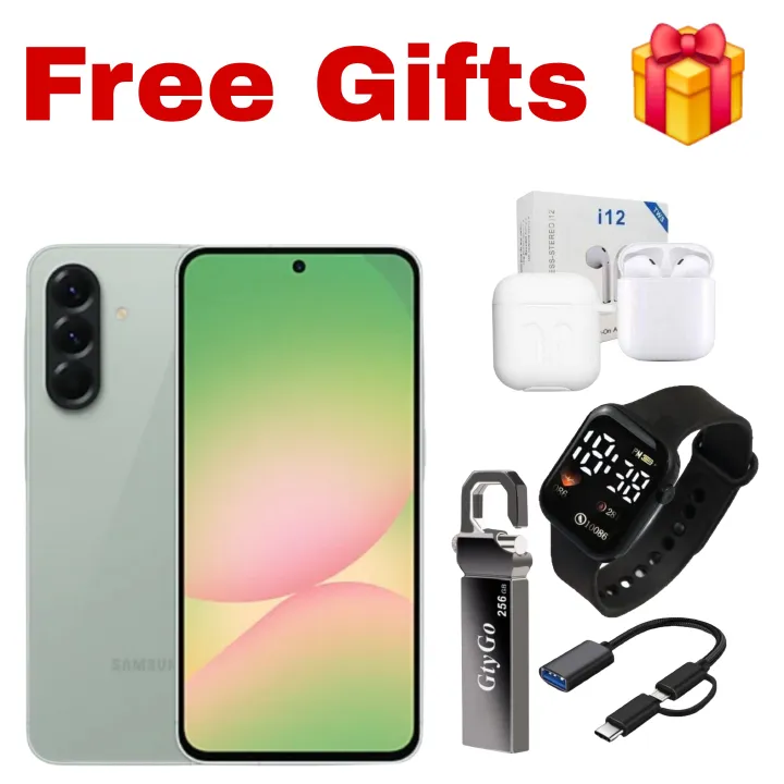 [Black Friday Offer] Samsung Galaxy A56 5G 256GB+16(8+8)GB 6.7" Super AMOLED 120Hz Display Dual SIM/e-SIM 50MP Camera 5000mAh Battery 45W Charge IP67 On-Screen Fingerprint Galaxy AI Smartphones