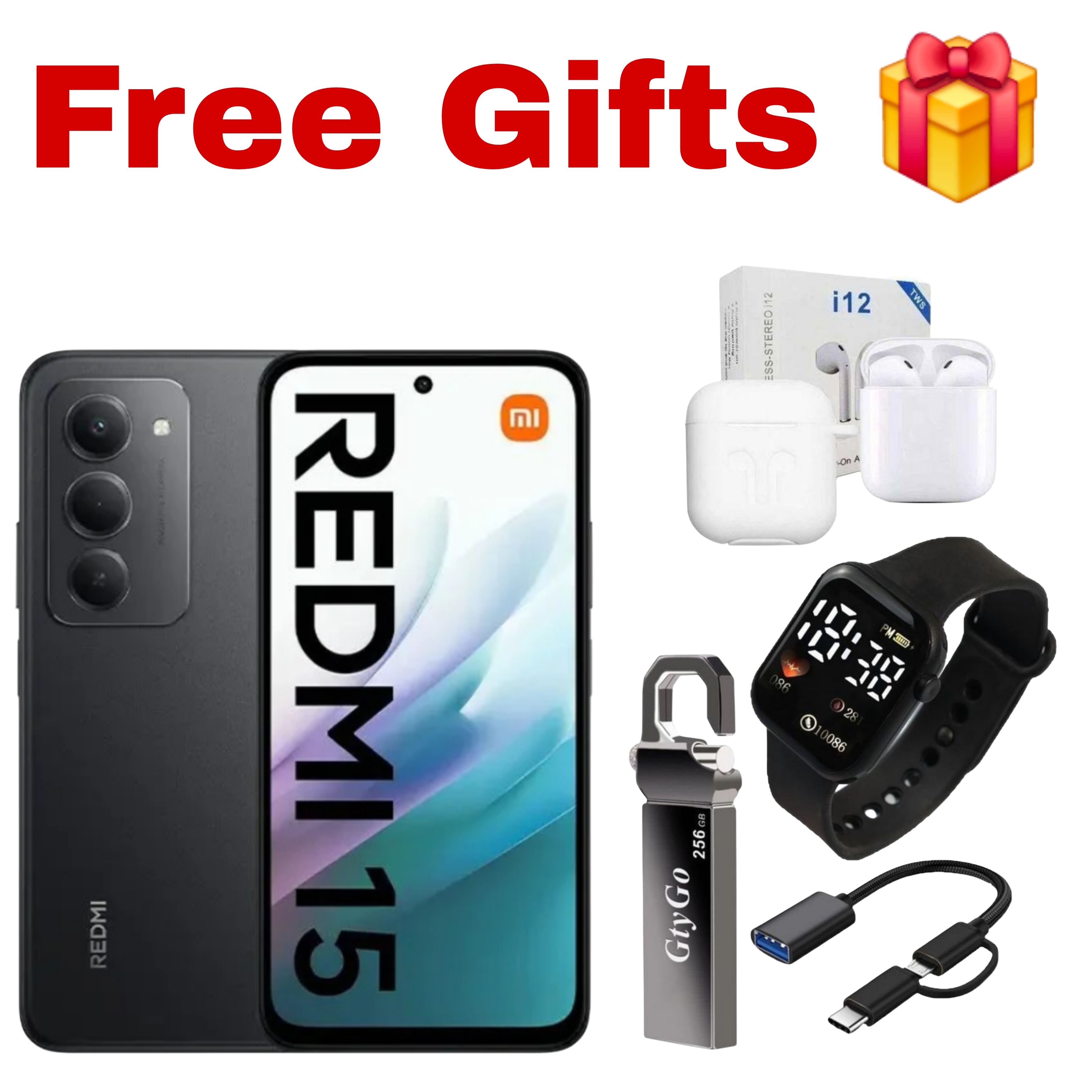Best price for [Black Friday Offer] Xiaomi Redmi 15 128GB+6GB 6.9