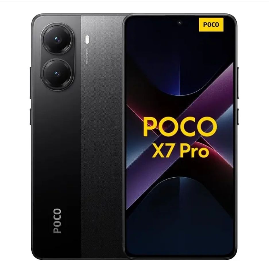 [Black Friday Deal] Poco X7 Pro 5G 512GB+12GB 6.67" 120Hz AMOLED Display Dual SIM/e-SIM (50+8)MP Camera 6000mAh Battery 90W Charging On-Screen Fingerprint Better Than Redmi Note 14 Pro AI Smartphone