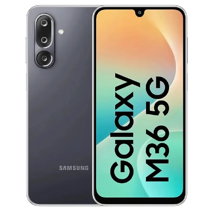 [Black Friday Deal] Samsung Galaxy M36 5G 128GB+12(6+6)GB 6.6" 120Hz Super AMOLED Display Dual SIM (50+8+2)MP Camera 5000mAh Battery 25W Charge Corning Gorilla Glass Galaxy AI Smartphone