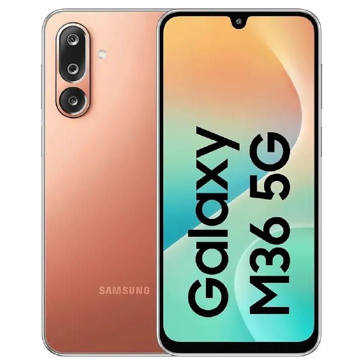[Black Friday Deal] Samsung Galaxy M36 5G 128GB+12(6+6)GB 6.6" 120Hz Super AMOLED Display Dual SIM (50+8+2)MP Camera 5000mAh Battery 25W Charge Corning Gorilla Glass Galaxy AI Smartphone