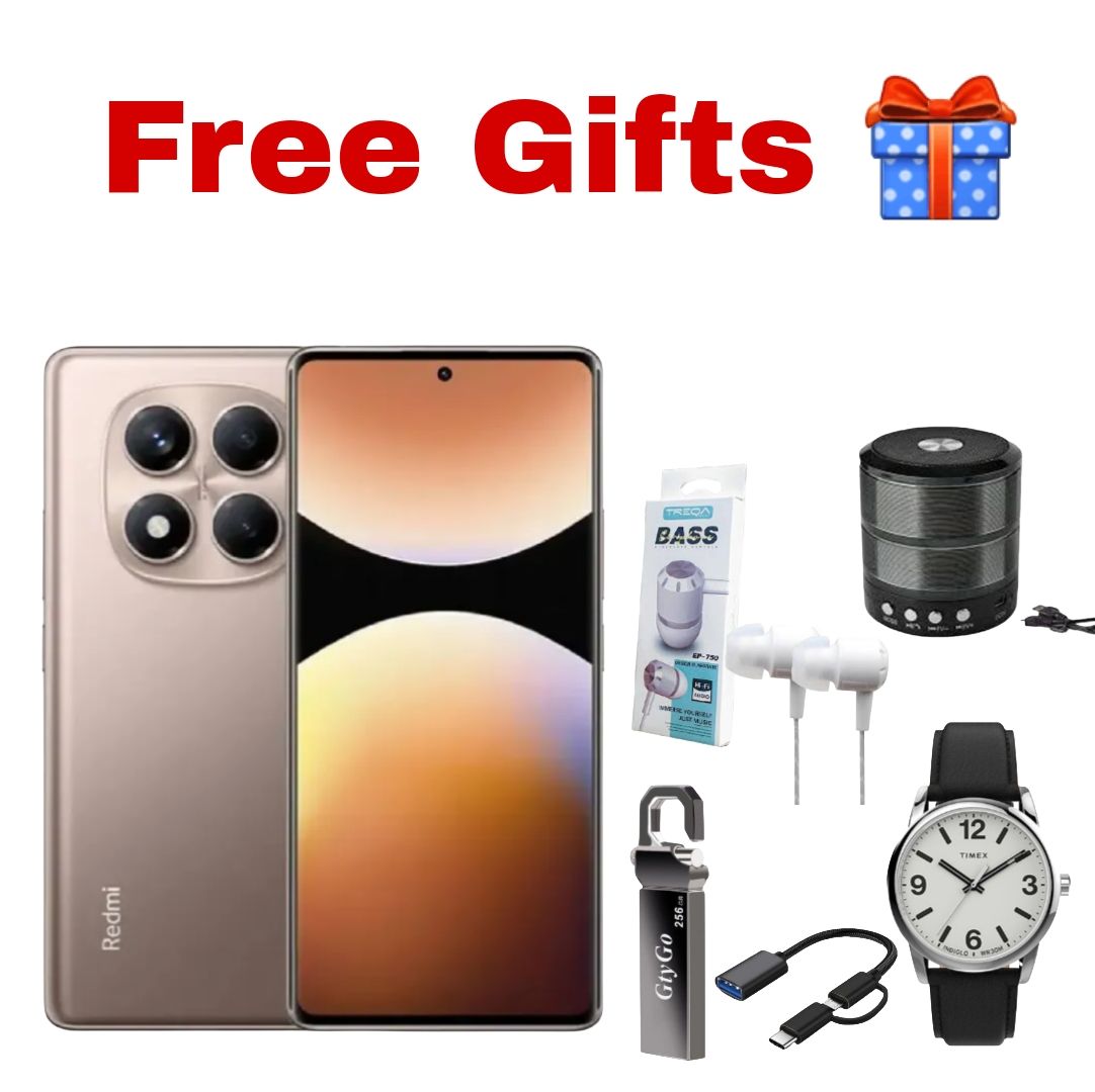 [Black Friday Offer] XIAOMI Redmi Note 14 Pro 256GB+8GB 6.67" Curved AMOLED 120Hz Display (200+8+2)MP Camera 5500mAh Battery 45W Charge On-Screen Fingerprint Dual SIM IP64 Rated AI Smartphone