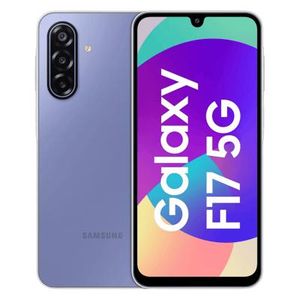 [Black Friday Offer] Samsung Galaxy F17 5G 128GB+4GB 6.7" Super AMOLED 90Hz Display (50+5+2)MP Rear Camera 13MP Front Camera Dual SIM 5000mAh Battery 25W Charge Galaxy AI Fingerprint Unlock Smartphone