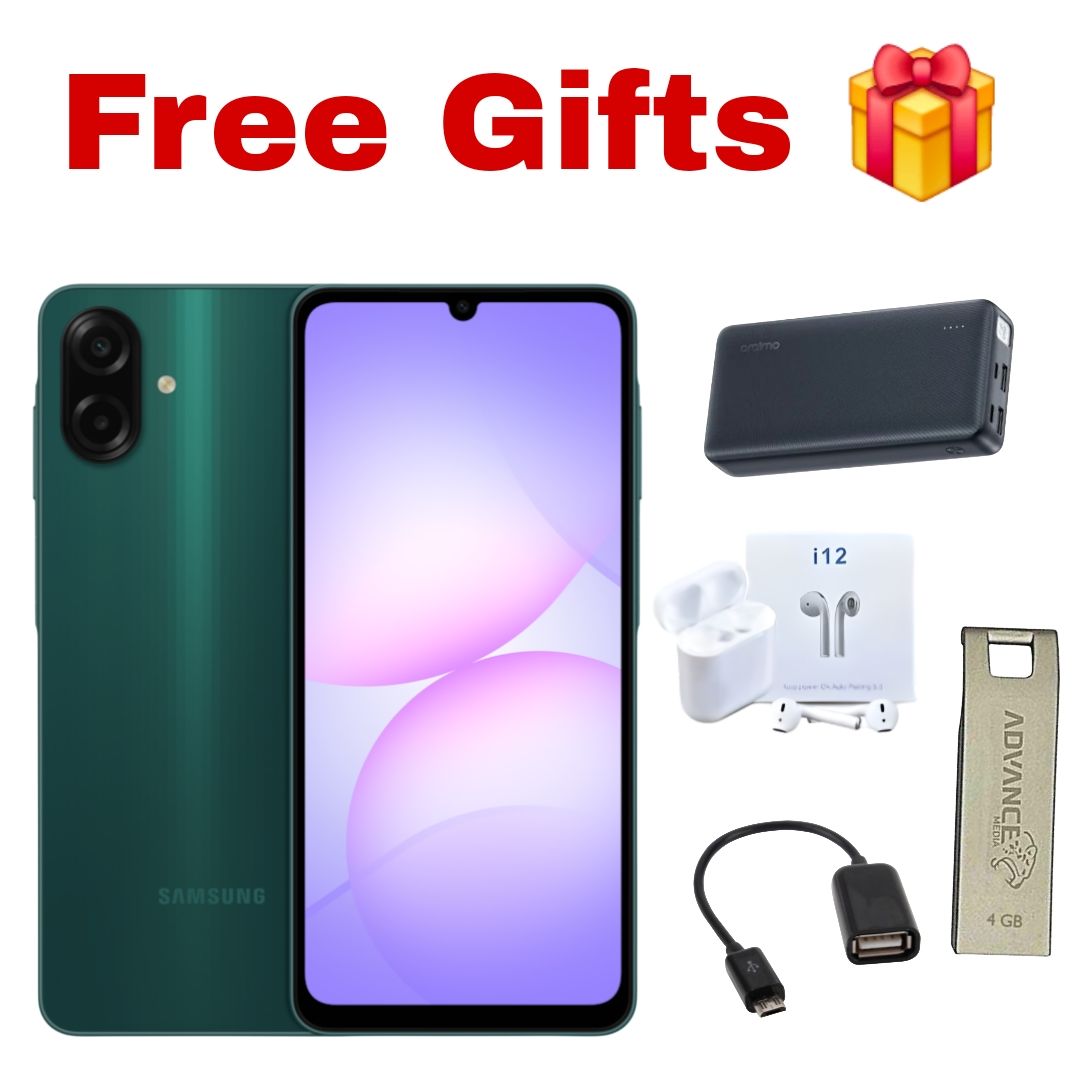 [Black Friday Deal] Samsung Galaxy A07 128GB+4GB 6.7" PLS LCD 90Hz Display 50MP Camera 8MP Front Camera Dual SIM IP54 Rated 5000mAh Battery 25W Charger Fingerprint Unlock Better Than A06 15 Smartphone