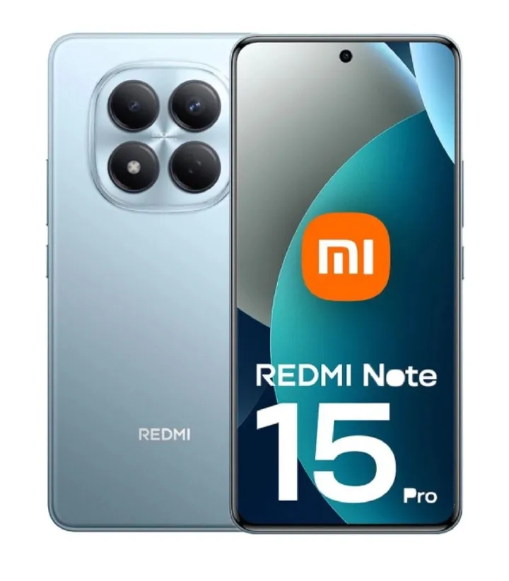 XIAOMI Redmi Note 15 Pro 256GB+8GB 6.77" Curved AMOLED 120Hz Display (200+8)MP Camera 6500mAh Battery 45W Charge On-Screen Fingerprint Dual SIM IP65 Rated Gorilla Glass Victus 2 AI Smartphone