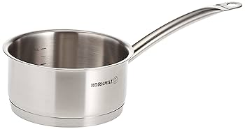 A1156 KORKMAZ STAINLESS STEEL SAUCE PAN 16CM