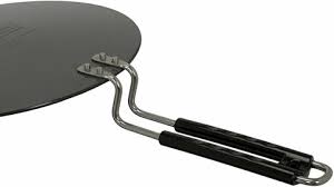 Vinod Hard Anodised Chapati Tawa, 26.5cm | Ultra-Durable 5.2mm Extra Thick Bottom | Induction & Gas Compatible Roti Pan | Non-Toxic, Scratch Resistant & Metal Spoon Friendly | Black Finish