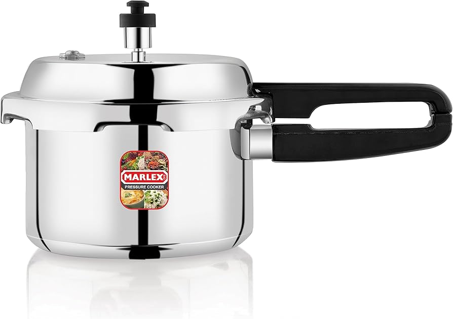 MARLEX STAINLESS STEEL PRESSURE COOKER 3.5LTR