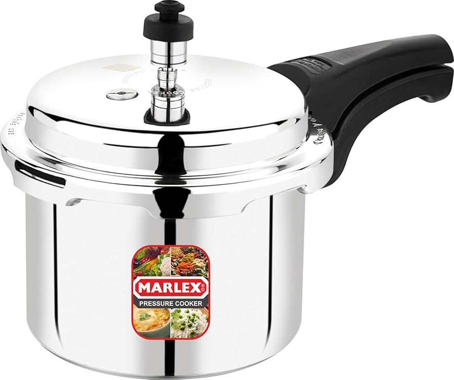 MARLEX STAINLESS STEEL PRESSURE COOKER 3.5LTR