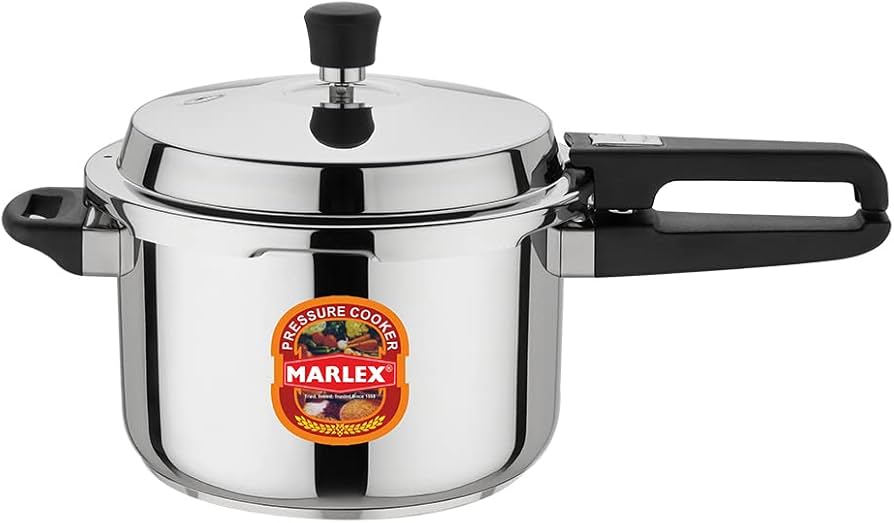 MARLEX STAINLESS STEEL PRESSURE COOKER 5LTR