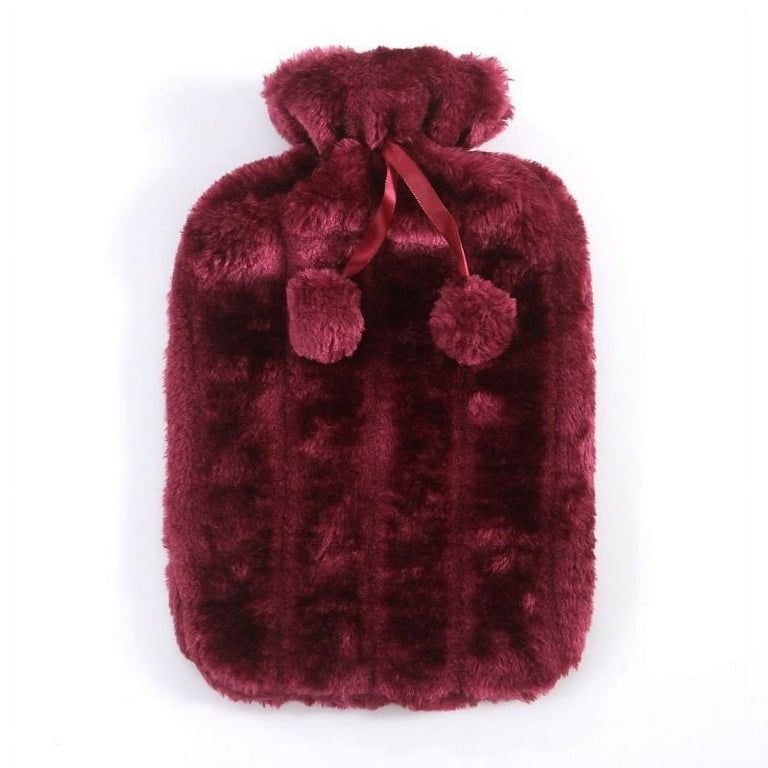 2L Luxury Soft Faux Fur Hot Water Bottle Bag//for Pain Relief
Hot water bag/bottle for period pain relief, heat therapy, hours of warmth and comfort Has a lid to empty out the cold water