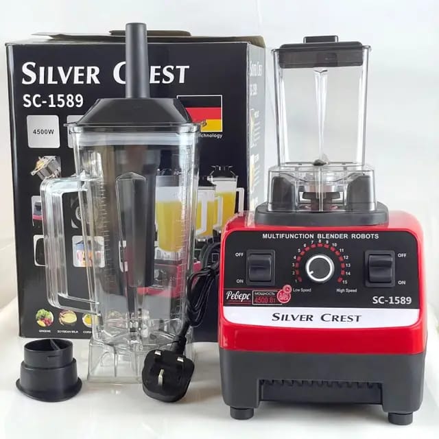 2 in 1 SILVERCREST GERMANY  Heavy duty Commercial Blender. Heavy duty & durable Blender 4500W