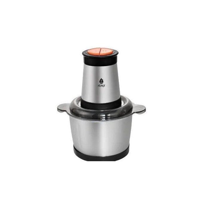 Nunix 2L Electric Food Chopper & Blender -  Powerful Food Processor with 2-Speed Settings, Multi-Function Kitchen Appliance