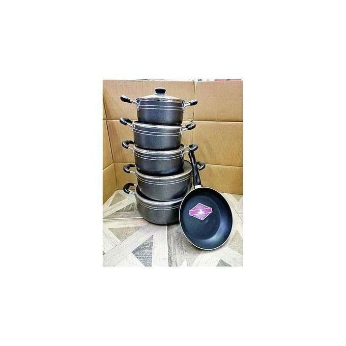 TC 14Pcs Heavy Non-Stick Cooking Pot Sufuria Set