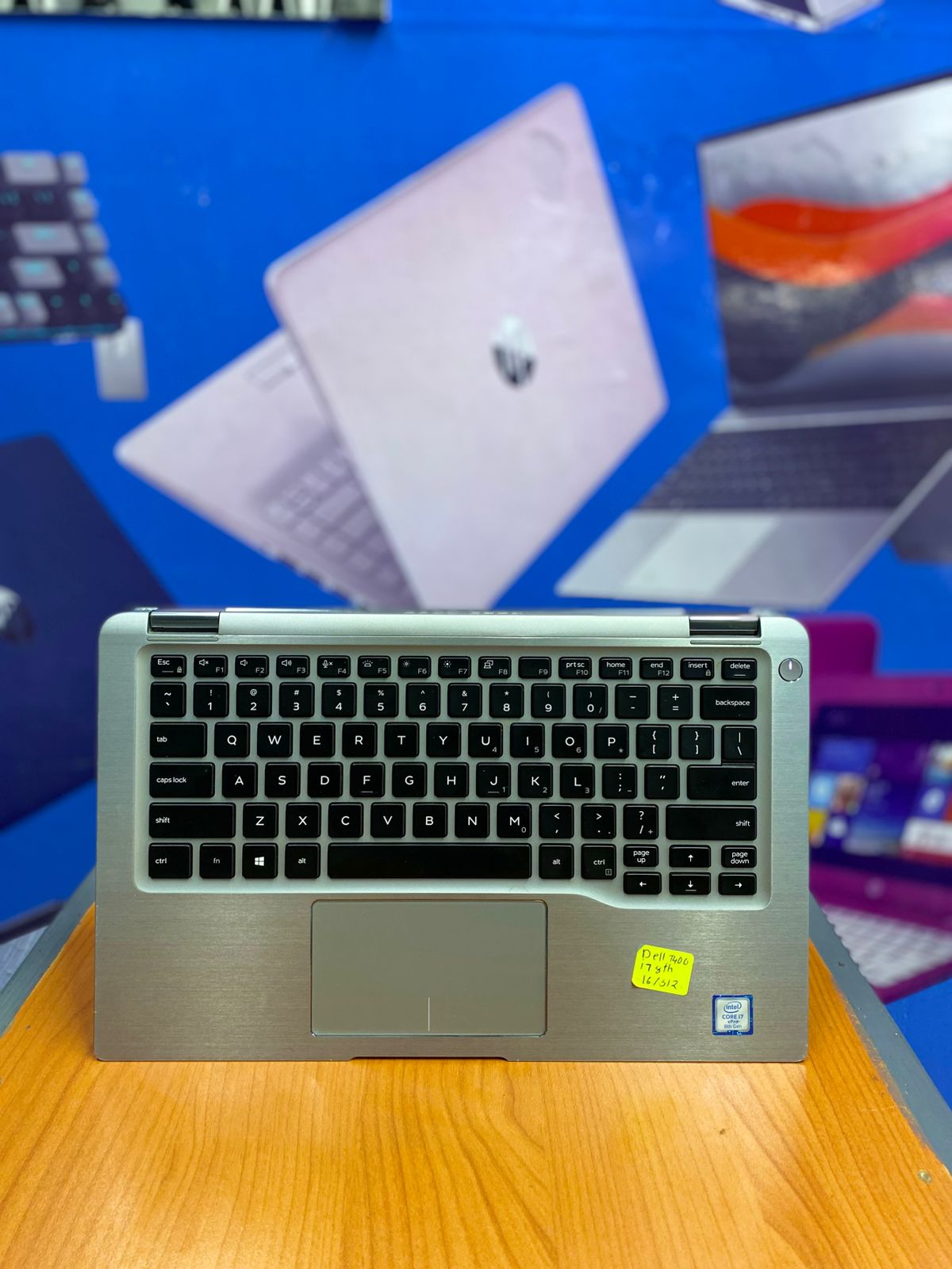 Dell Latitude 7400 Intel Core I7 8th generation Touch Screen X360 Refurbished laptop 16GB RAM & 512 GB SSD Storage with backlight keyboard and fingerprint sensor 14 inches screen