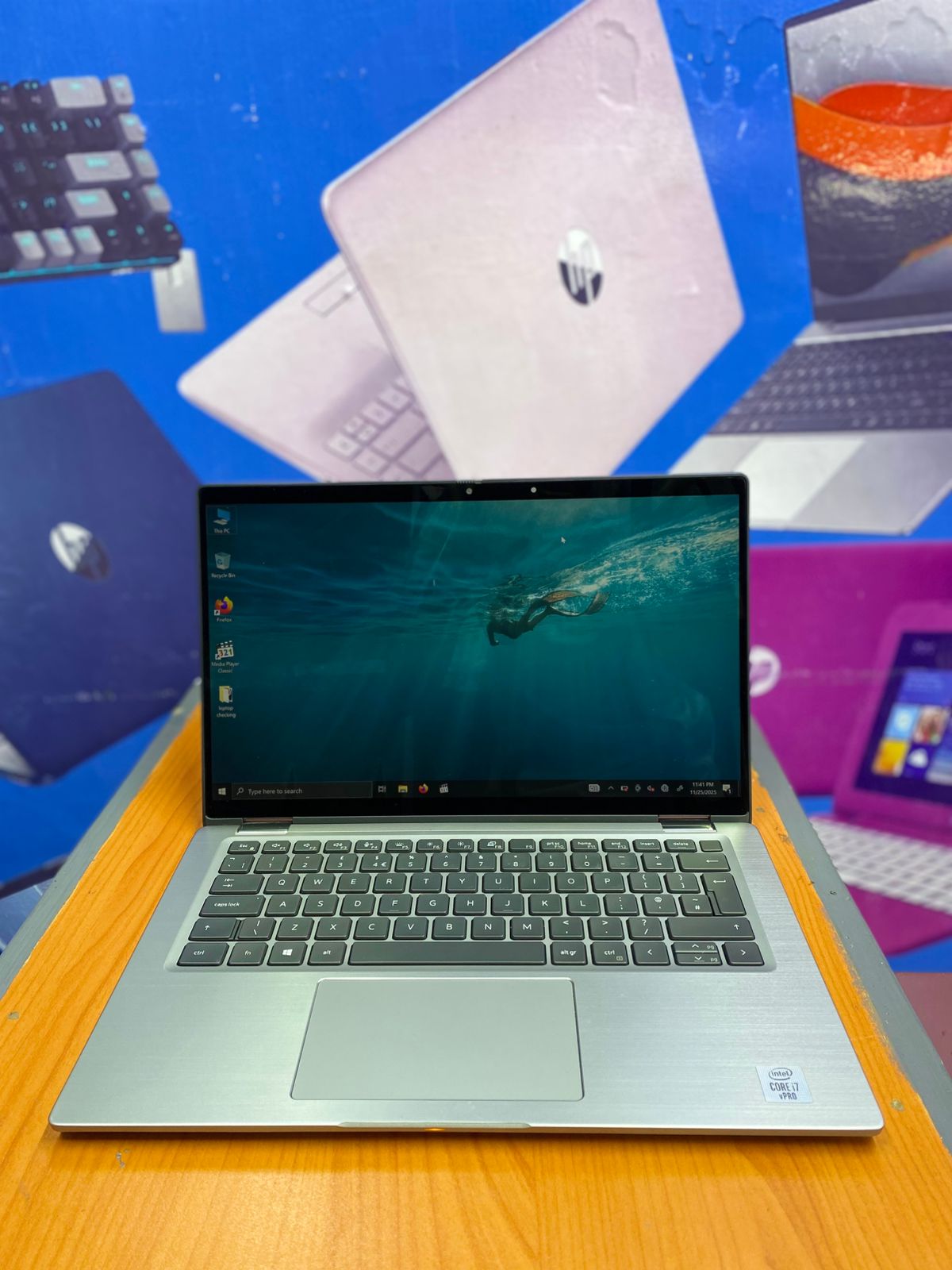 DELL LATITUDE 7410 INTEL CORE I7 10TH GENERATION TOUCH SCREEEN X360 16GB RAM 512GB STORAGE RIFURBISHED LAPTOP WITH BACKLIGTH KEYBOARD FINGERPRINT SENSAR