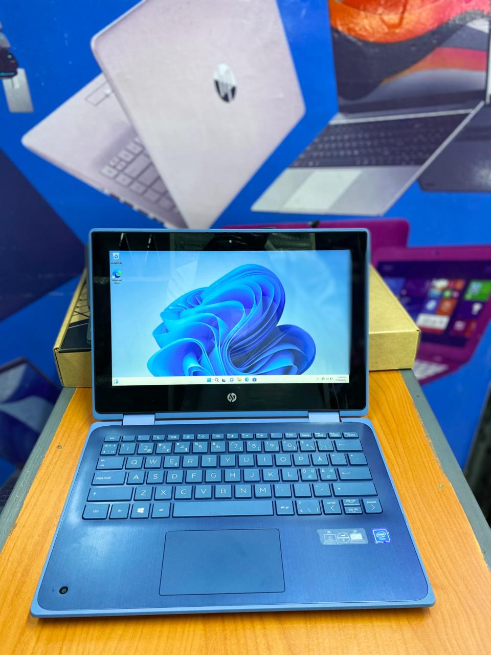 HP PROBOOK X360 11 G5 EE INTEL CELERON CPU @ 1.10 GHZ 4GB RAM & 128 GB SSD STORAGE TOUCH SCREEN REFURBISHED LAPTOP