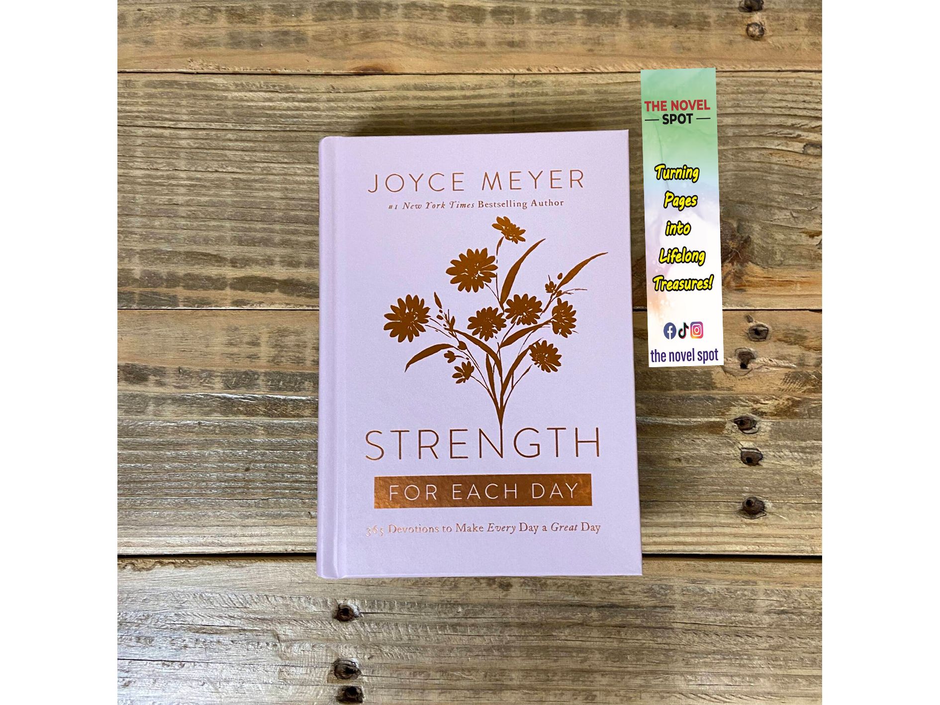 (free bookmark)Strength for Each Day: 365 Devotions to Make Every Day a Great Day
Book by Joyce Meyer