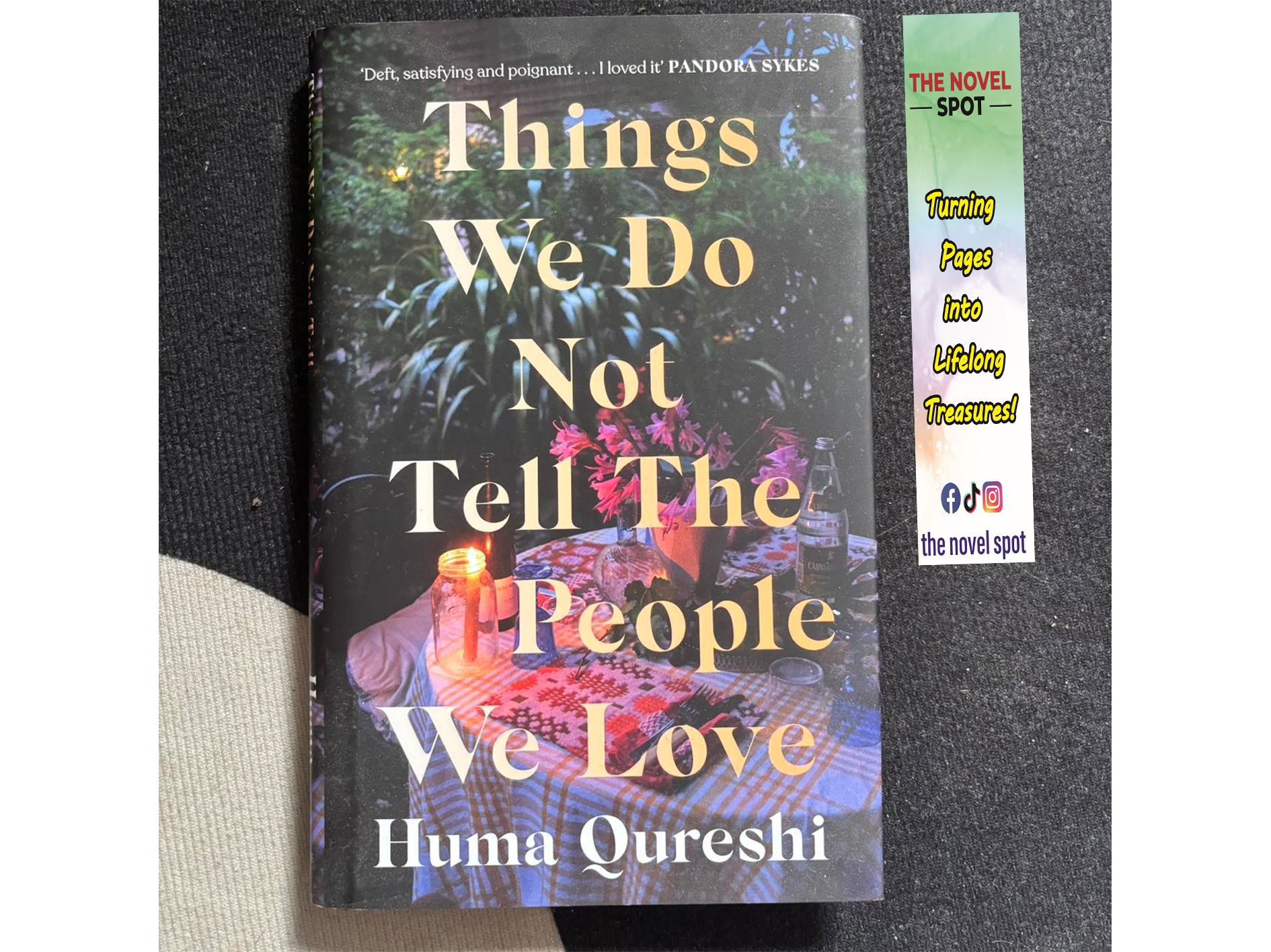 (free bookmark)things we do not tell the people we love Book by Huma Qureshi