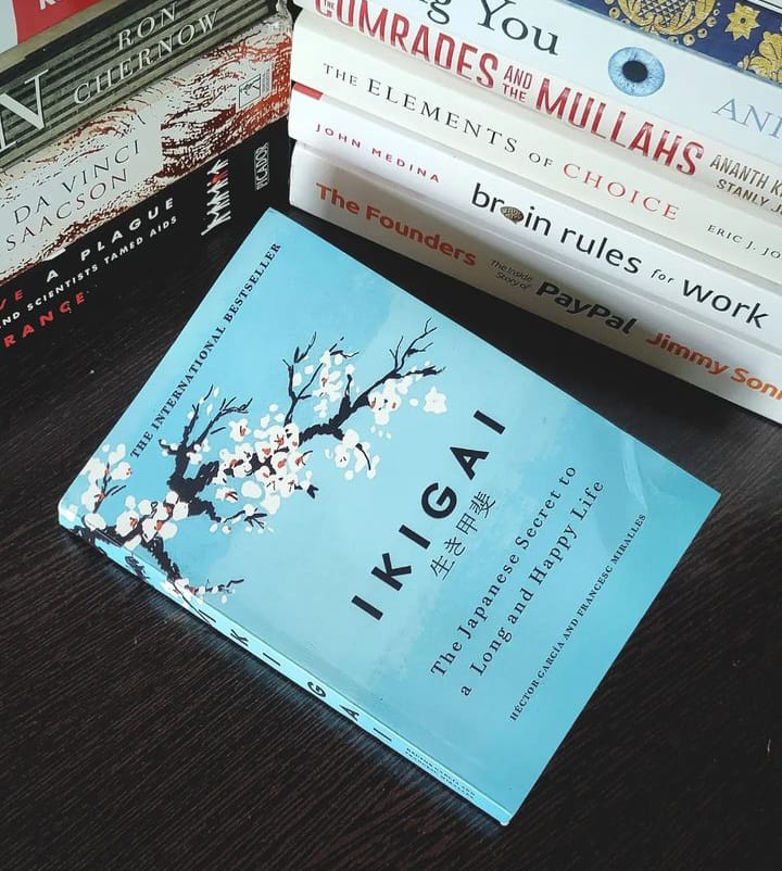 Ikigai: The Japanese Secret to a Long and Happy Life
Book by Francesc Miralles and Hector Garcia