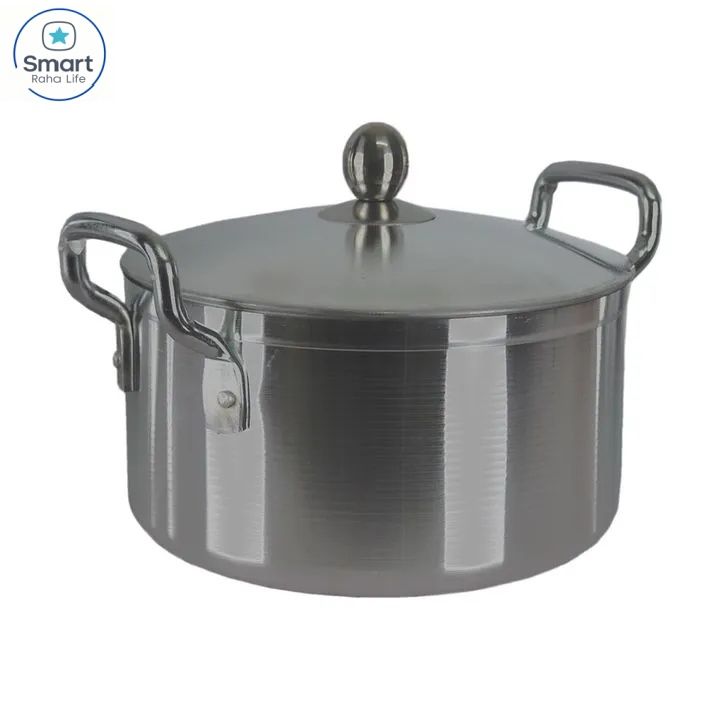 【Promotion】RahaLife 20PCS Aluminium Cookware Set Sufuria 7pcs pots+7pcs lids Cooking Pots (16cm/18cm/20cm/22cm/24cm/ 26cm/28cm) with 6pcs Accessories