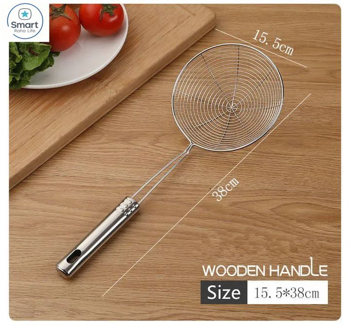 【Promotion】RahaLife 6PCS Kitchen Utensil Set Non-Stick & Heat Resistant Spatula, Spoon, Strainer & Filter Cooking Essential for Non-Scratch Use Easy Clean & Dishwasher Safe