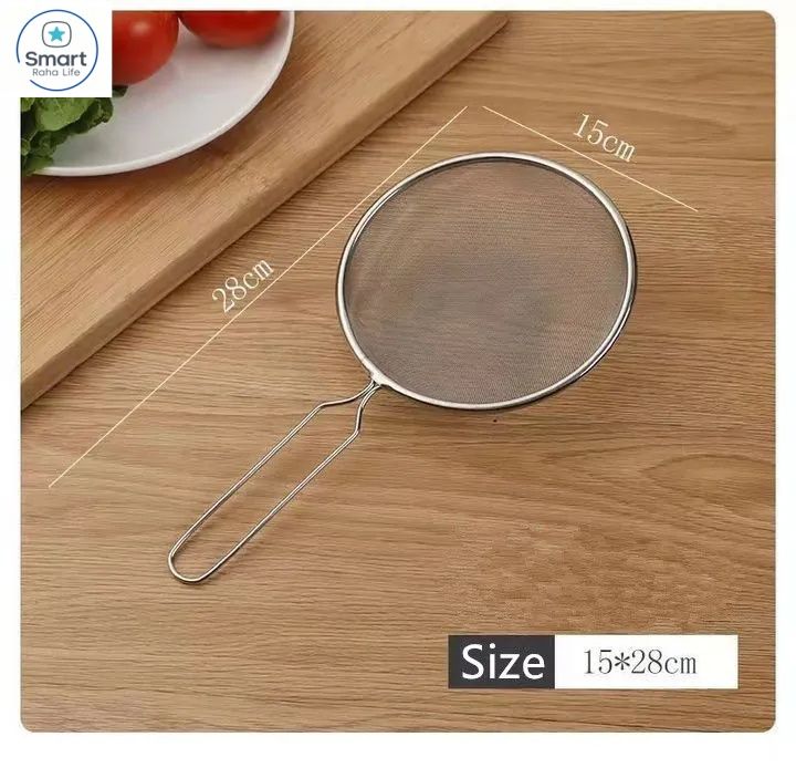 【Promotion】RahaLife 6PCS Kitchen Utensil Set Non-Stick & Heat Resistant Spatula, Spoon, Strainer & Filter Cooking Essential for Non-Scratch Use Easy Clean & Dishwasher Safe