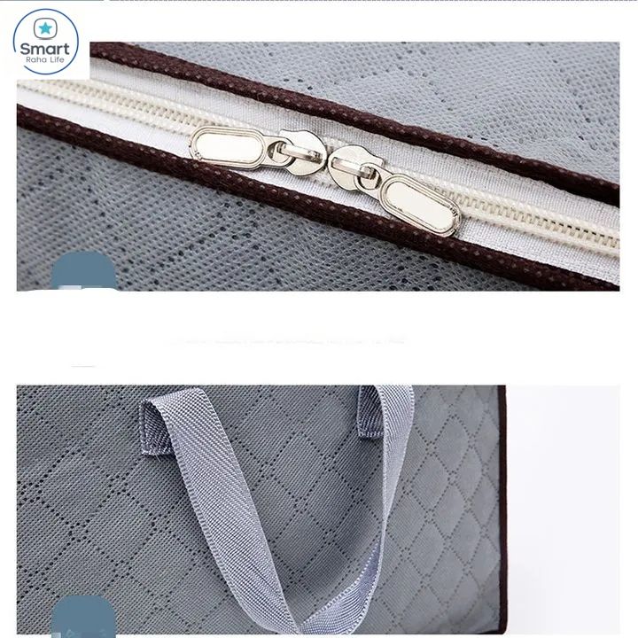 【Promotion】RahaLife Extra Large Storage Bags Moisture-Proof Non-Woven Fabric Perfect for Quilt, Duvet & Seasonal Clothes 50×50×35cm 70×50×30cm Keep Your Home Neat & Dry