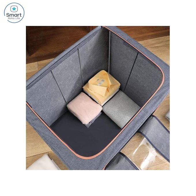 【Promotion】RahaLife Extra Large Storage Bags Moisture-Proof Non-Woven Fabric Perfect for Quilt, Duvet & Seasonal Clothes 50×50×35cm 70×50×30cm Keep Your Home Neat & Dry