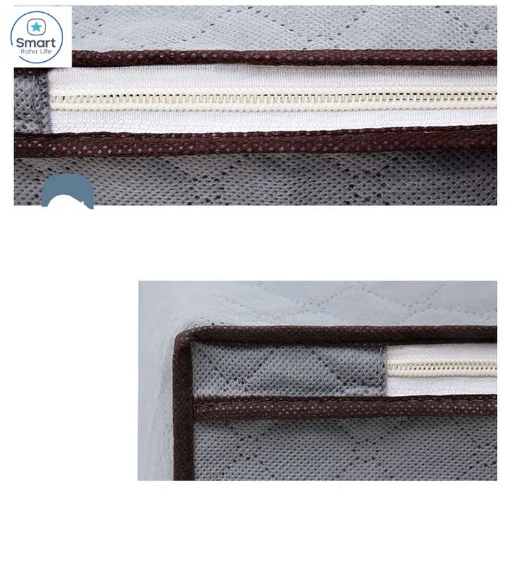【Promotion】RahaLife Extra Large Storage Bags Moisture-Proof Non-Woven Fabric Perfect for Quilt, Duvet & Seasonal Clothes 50×50×35cm 70×50×30cm Keep Your Home Neat & Dry