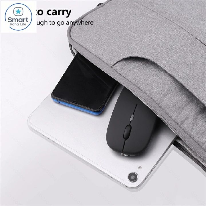 【Promotion】RahaLife Wireless Mouse, RGB Gaming Mouse, 2.4G Optical Mouse, Ergonomic Computer Mouse, Rechargeable Mouse for Laptop/PC/Chromebook, 6 Buttons, 1600DPI, Long Battery Life Mouse