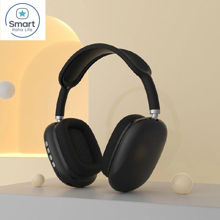 【Promotion】RahaLife P9 Pro Max 2024 TWS Headphones Active Noise Cancelling Mic Deep Bass Subwoofer 40H Playtime Bluetooth Earphones Waterproof for iPhone Android Sports Gym Running