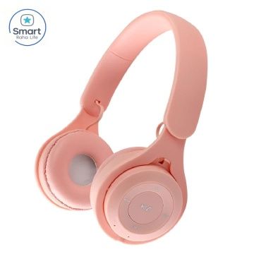 【Promotion】RahaLife Y08 Macaron Color Bluetooth Headphones Wireless Foldable Headset with Microphone Stereo Bass for Gaming & Sport Comfortable Headband for Mobile Tablet Perfect Gift Long Battery