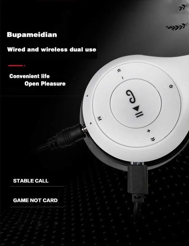 【Promotion】Smartrahalife P47 Wireless Bluetooth Headphone Stereo Bass Sound Foldable Sports Headset with TF Card Slot Hands-free Mic for iOS Android Phone Long Battery Life