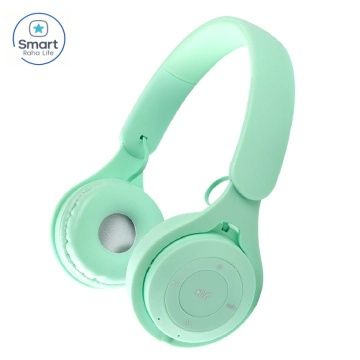 【Promotion】RahaLife Y08 Macaron Color Bluetooth Headphones Wireless Foldable Headset with Microphone Stereo Bass for Gaming & Sport Comfortable Headband for Mobile Tablet Perfect Gift Long Battery