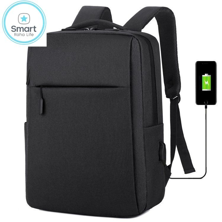 Smartrahalife 16 Inch Laptop Backpack with USB Charging Port, Anti-Theft Business Travel Backpack for Men Women, College School Bookbag Rucksack