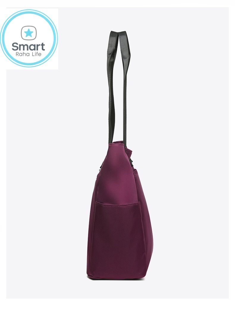 Smartrahalife Fashion PU Leather Tote Bag for Women, 3 Ways to Wear: Shoulder/Crossbody/Handbag, Casual Portable Purse with Local Fast Delivery