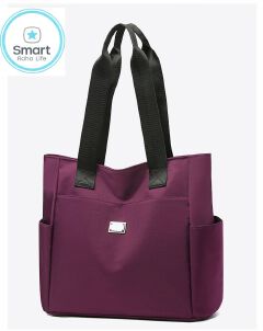 Smartrahalife Fashion PU Leather Tote Bag for Women, 3 Ways to Wear: Shoulder/Crossbody/Handbag, Casual Portable Purse with Local Fast Delivery