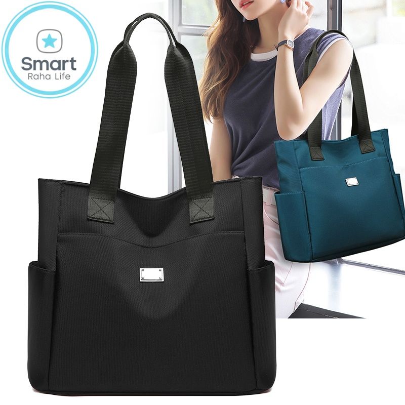 Smartrahalife Fashion PU Leather Tote Bag for Women, 3 Ways to Wear: Shoulder/Crossbody/Handbag, Casual Portable Purse with Local Fast Delivery