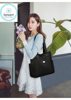 Smartrahalife Fashion PU Leather Tote Bag for Women, 3 Ways to Wear: Shoulder/Crossbody/Handbag, Casual Portable Purse with Local Fast Delivery