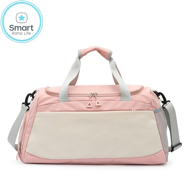 Smartrahalife Fashion Multifunctional Travel Crossbody Bag with Trolley Sleeve Wet Dry Separation Luggage Tote for Gym, Sports & Travel, Hand Luggage Organizer