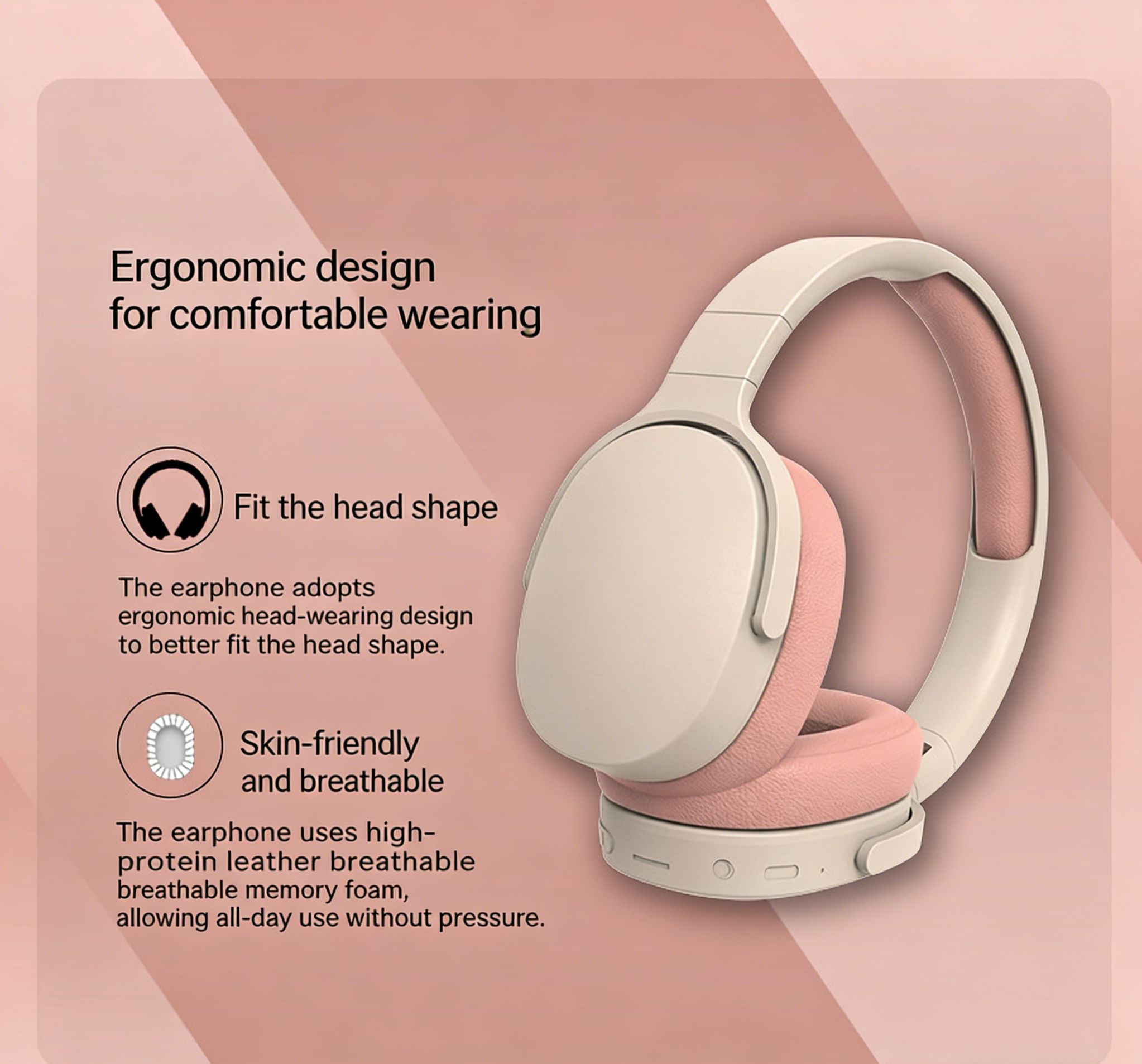 【Promotion】Smartrahalife P2961 Max TWS Headphones Active Noise Cancelling Mic Deep Bass Subwoofer 40H Playtime Bluetooth Earphones Waterproof for iPhone Android Sports Gym Running