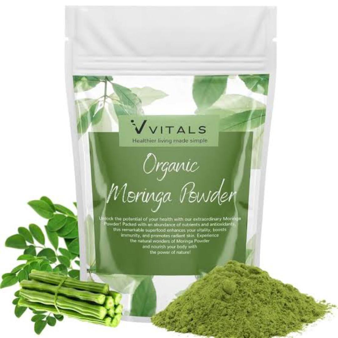 ORGANIC MORINGA POWDER(pure fresh green moringa leaves powder) lowers cholesterol, improves bone health, cleansing blood , lowers blood pressure