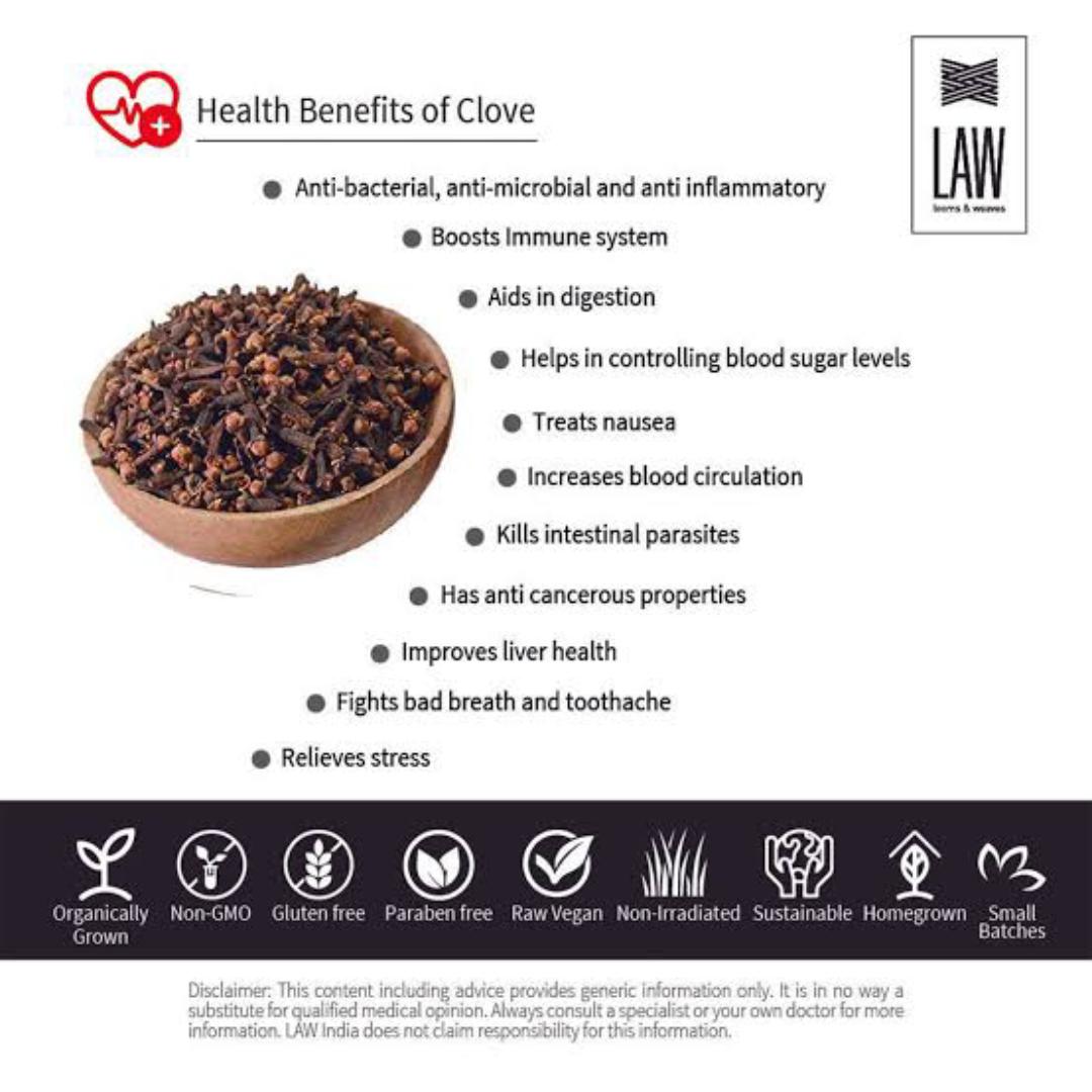 CLOVES BUDS(KARAFUU WHOLE) HELPS TO BALANCE HORMONES, CLEAN MOUTH, REDUCES PAIN IN TEETH, PREVENT INFECTION, USED FOR SPIRITUAL PURPOSES