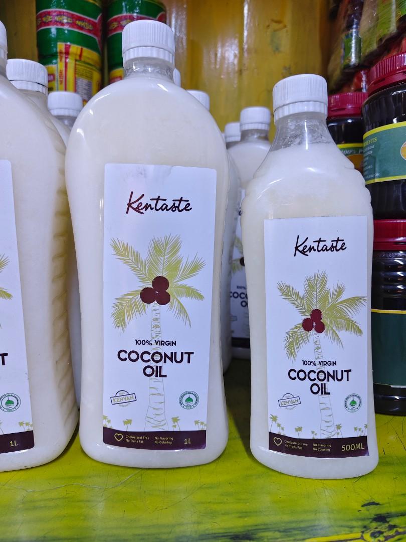 COCONUT OIL (moisturizes skin,removes dundruf , strengthen hair,used for cooking