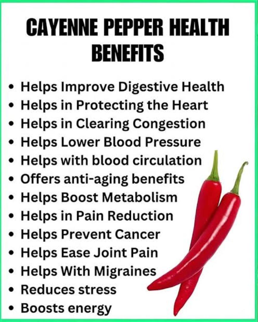 ORGANIC CAYENNE PEPPER (PROMOTES WEIGHT LOSS, TREATS ULCERS AND STOMACH ACID, PREVENTS BLOOD CLOT, TREATS Psoriassis
