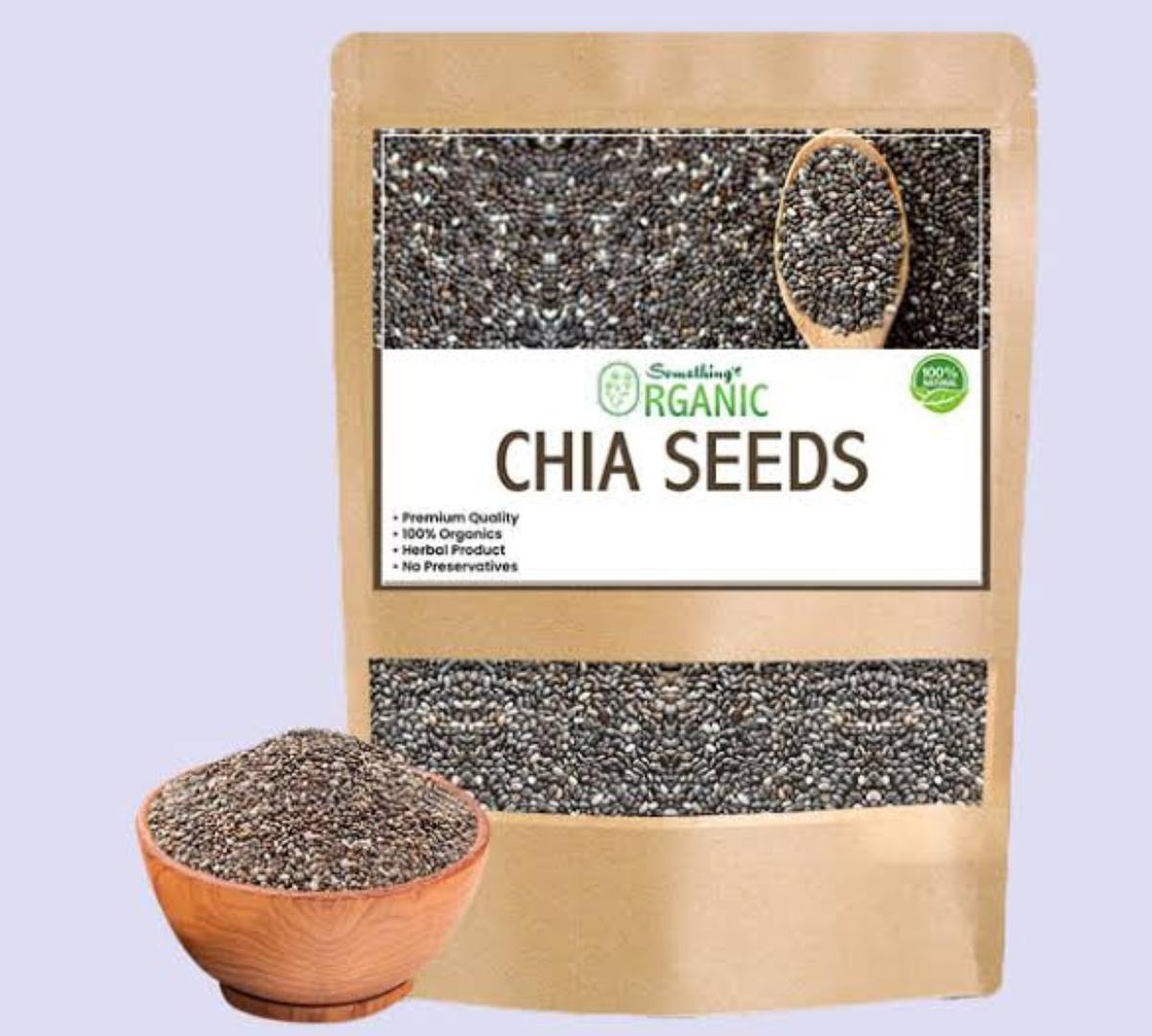 CHIA SEEDS,(contains omega 3,lowers blood pressure, reduce weight, treats arthritis, balance blood sugars