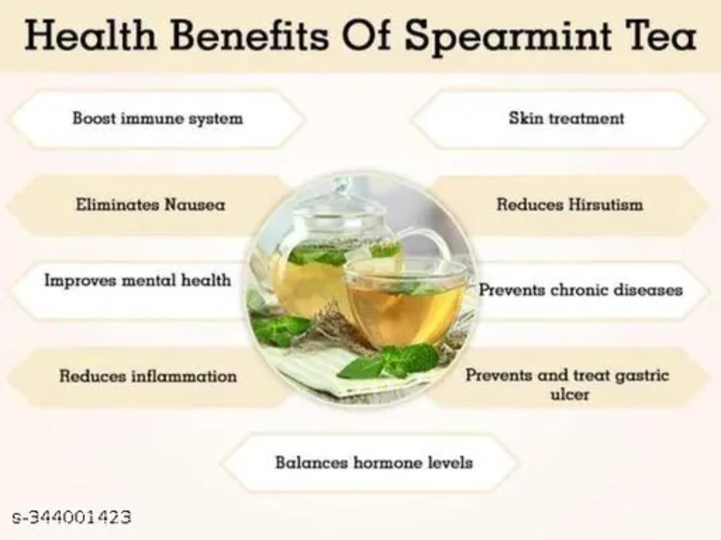 SPEAR MINT(SOOTHE BREATHING, improve oral health,, control blood sugar, balance hormones
