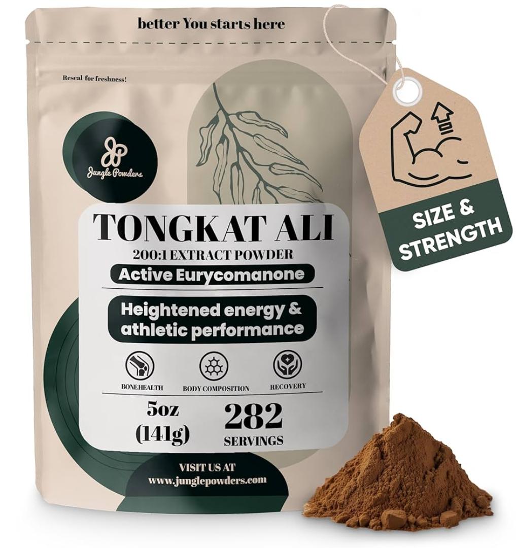 TONGKAT ALI EXTACT POWDER (boost testosterone levels+strengthen muscle+libido booster+relief stress and anxiety