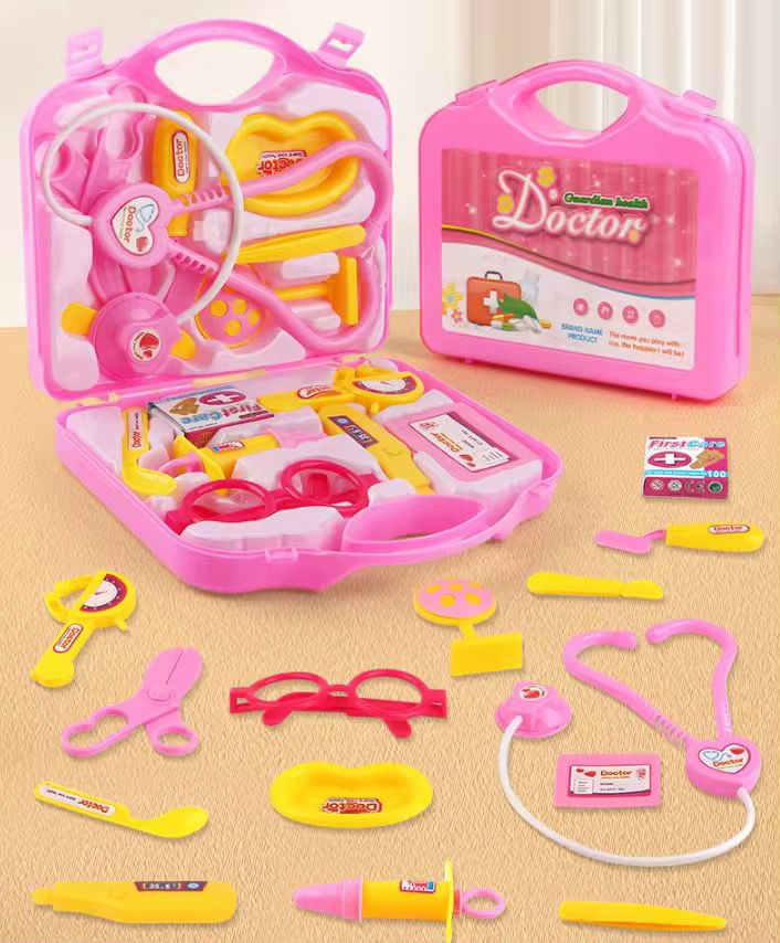 Latest🔥 🔥🔥🔥🔥Kids and toys Pretend Play Doctors\ Nurse Set🔥 🔥🔥🔥🔥with Storage case